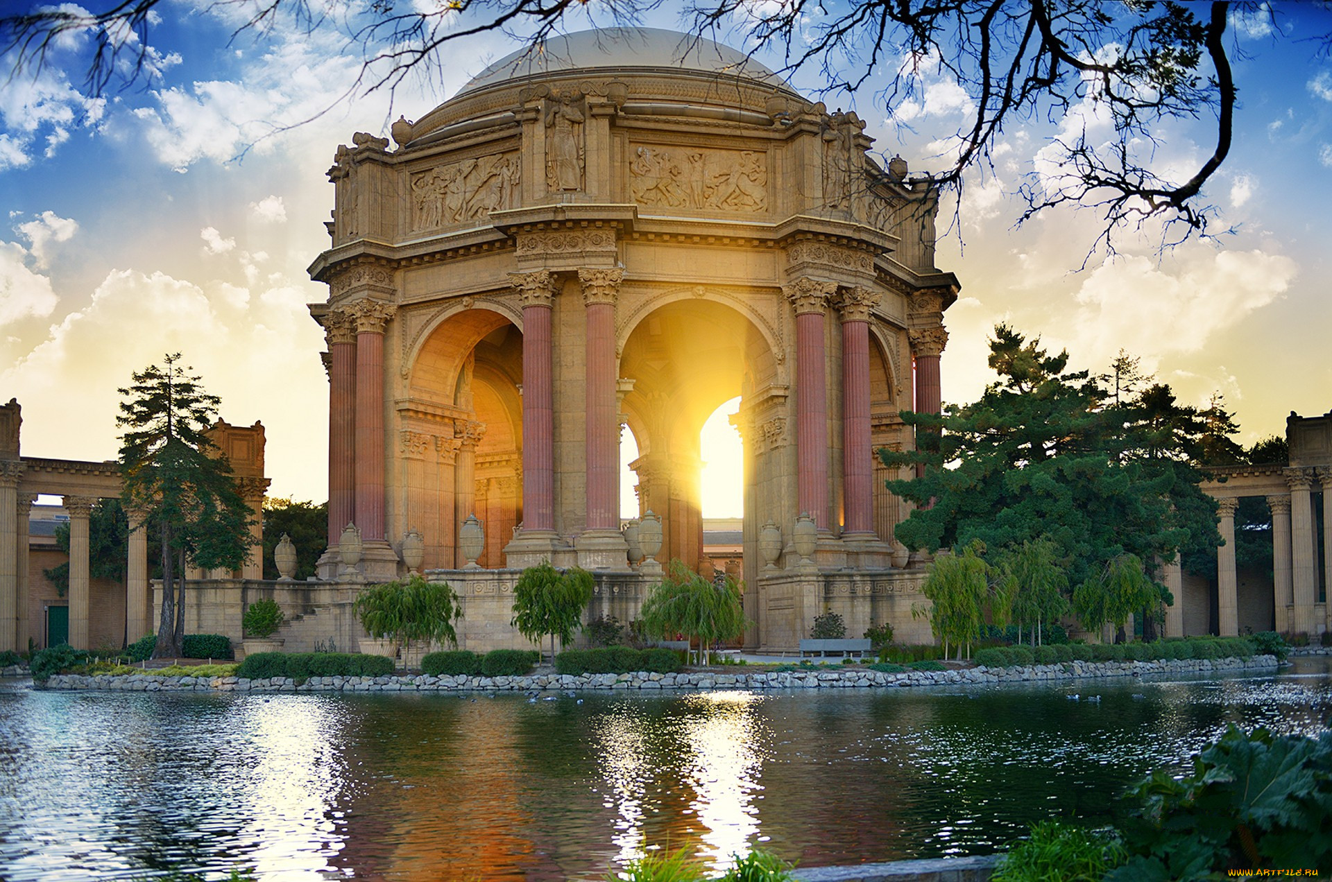 palace of fine art in san francisco, , - , , , 